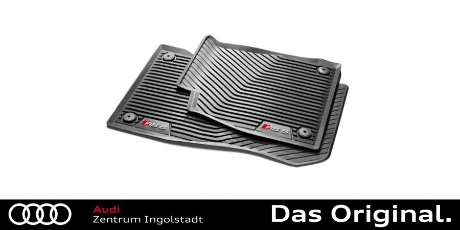 Original Audi RS5 Sportback (8W) Gummifußmatten Satz Vorne 8W8061221 041 -  Shop